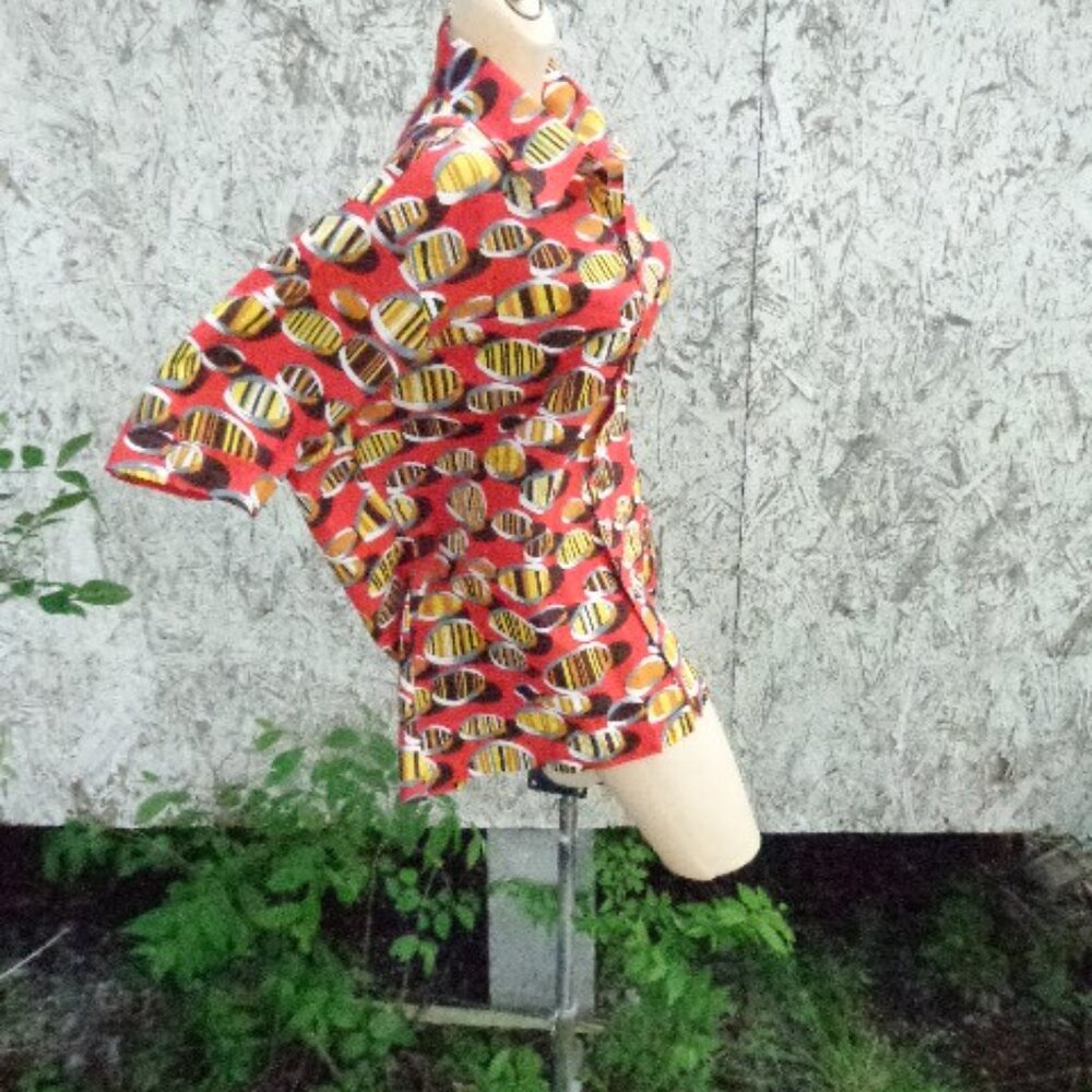 To Die For Vintage Christian Dior Geometric Red M… - image 3